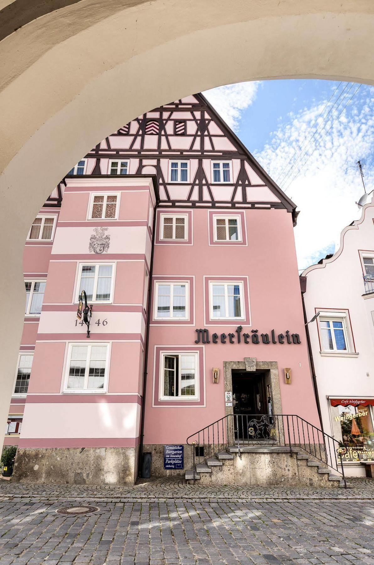 Akzent Hotel Meerfraeulein Wemding Bagian luar foto
